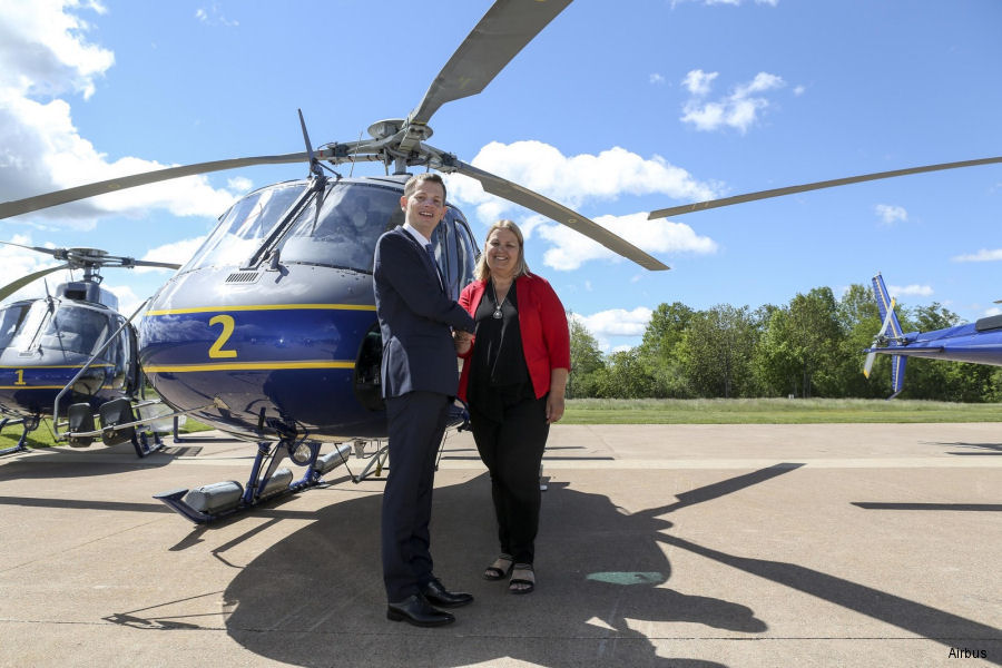 Four H125 at Nova Scotia Department of Natural Resources