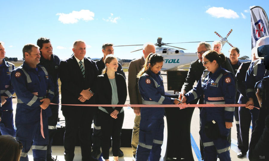 NSW Toll Rescue Helicopter Base Opening