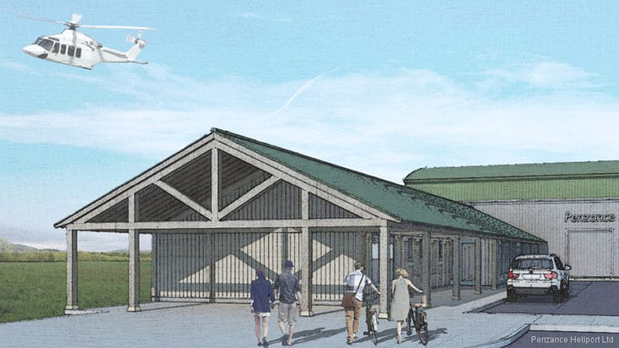 Cornwall Council Backed New Penzance Heliport
