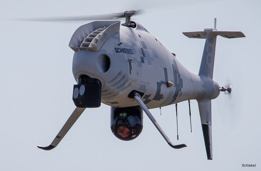 New Search Capability for the Camcopter Drone