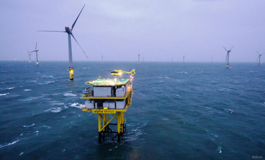 NHV H145 Contract for Siemens Gamesa Wind Farm