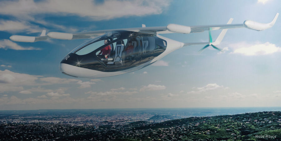 Rolls-Royce Unveils eVTOL Project
