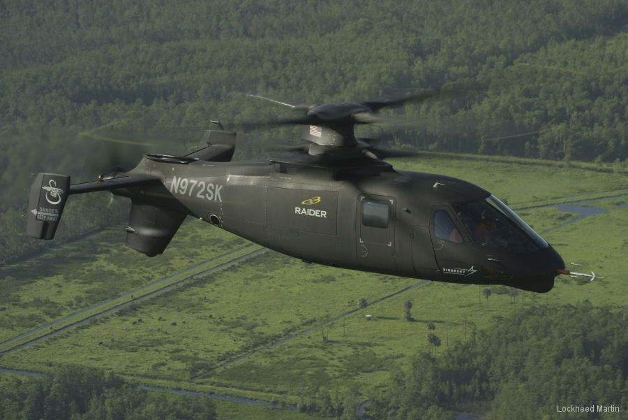 helicopter news October 2018 S-97 Raider Exceeds 200 Knots