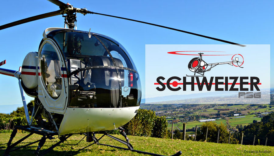 Oceania Aviation Named Schweizer Service Centre and Distributor