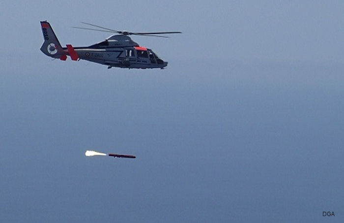 Panther Second Launch of Sea Venom/ANL Missile