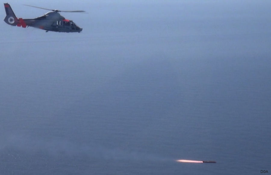 Panther Second Launch of Sea Venom/ANL Missile