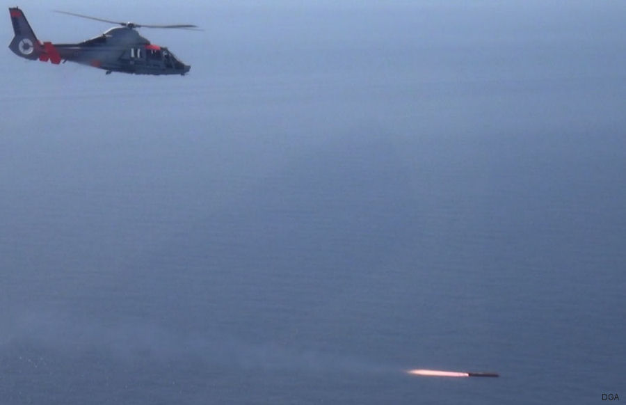 Panther Second Launch of Sea Venom/ANL Missile