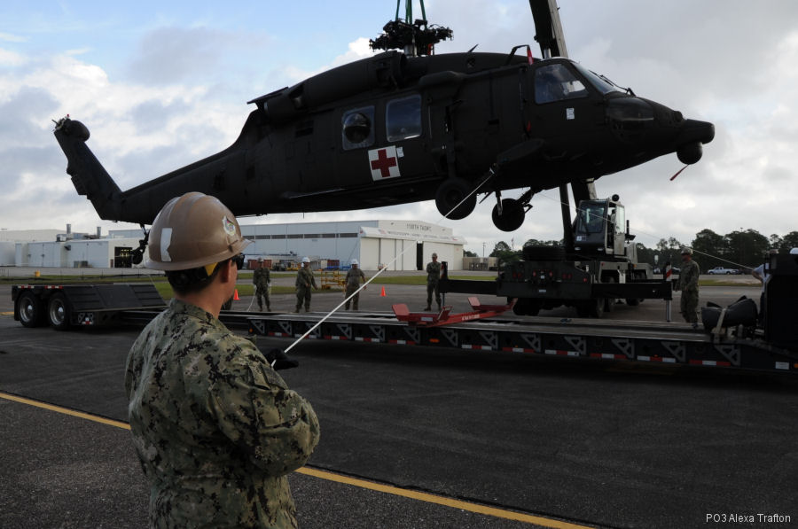 Seabees Lift HH-60L Black Hawk