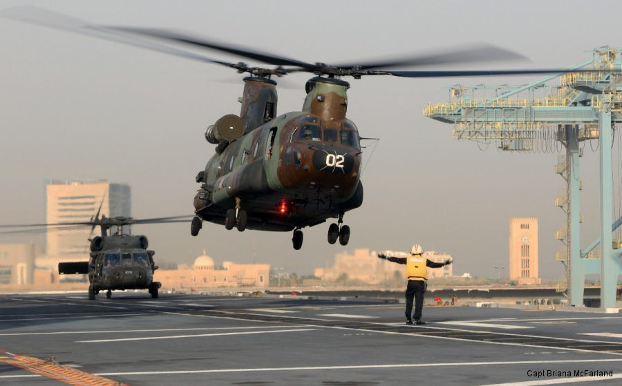 Spanish Army Helicopters Arrived to Kuwait
