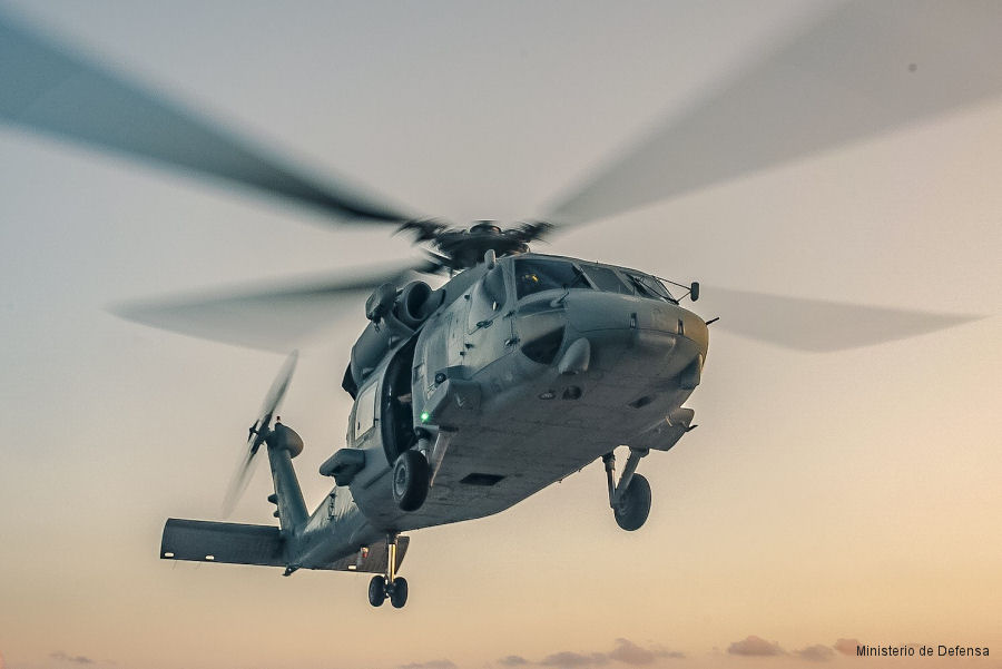 Four Refurbished SH-60F Seahawks for Spanish Navy