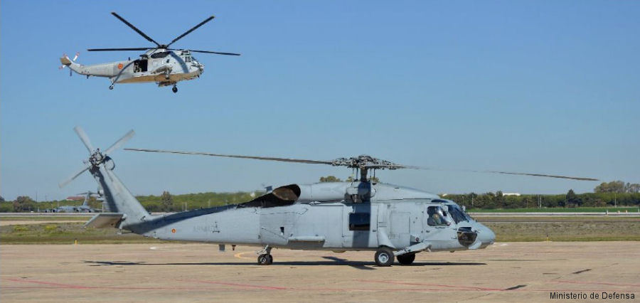Four Refurbished SH-60F Seahawks for Spanish Navy
