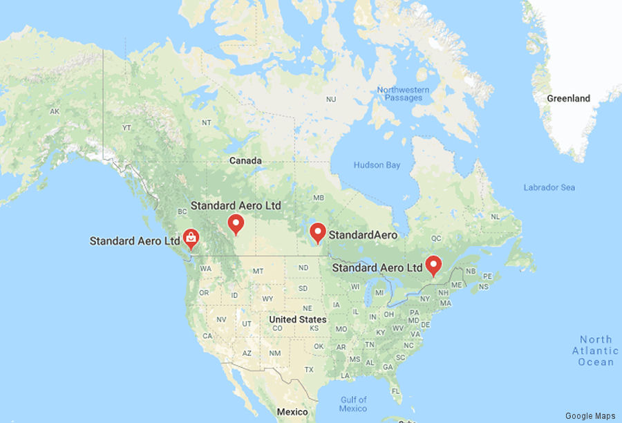StandardAero Restructuring Canadian Centers