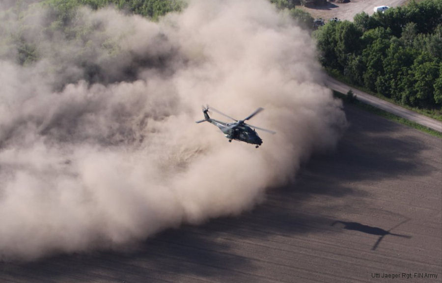 Finland NH90 in Sweden’s Flygvapenövning 18