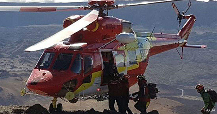 First Anniversary of the Teide Cable Car Rescue