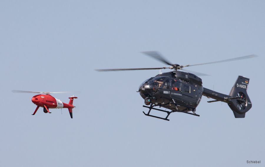 Drone Historic Flight by Airbus and Schiebel