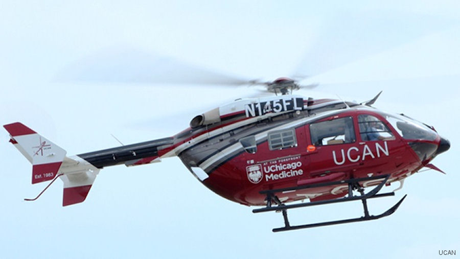 University of Chicago New Medical Helicopter