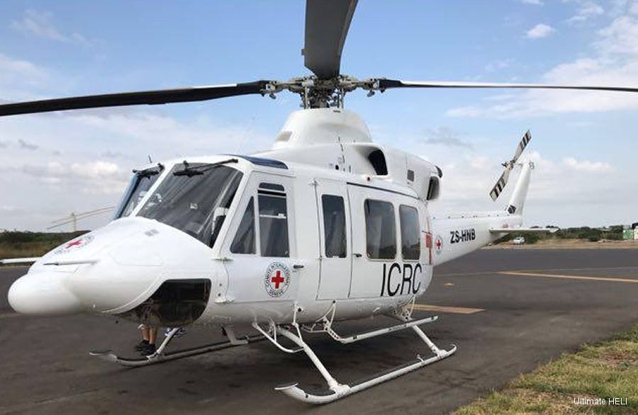 Ultimate Heli Bell 412 Deployed to Southern Sudan