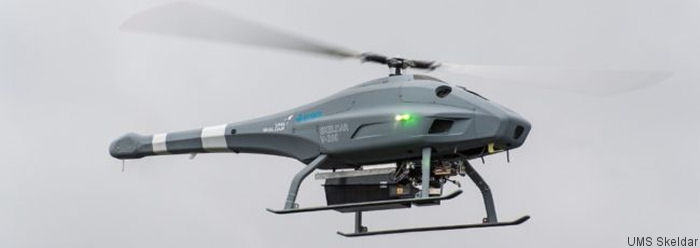 German Navy Acquired UMS Skeldar V-200 Drone