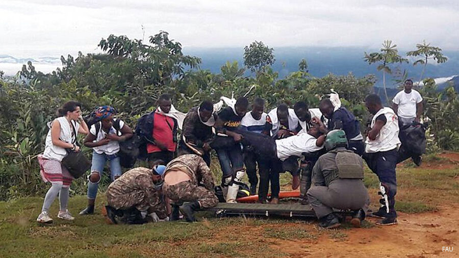 Uruguayan Bell 212 MedEvac Mission in Congo