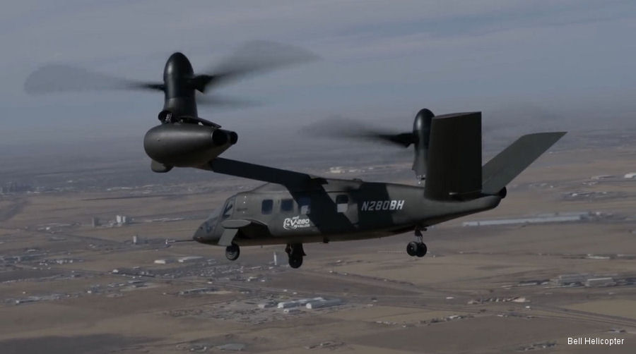 Bell V-280 Valor Reached Flight Speed of 80 Knots