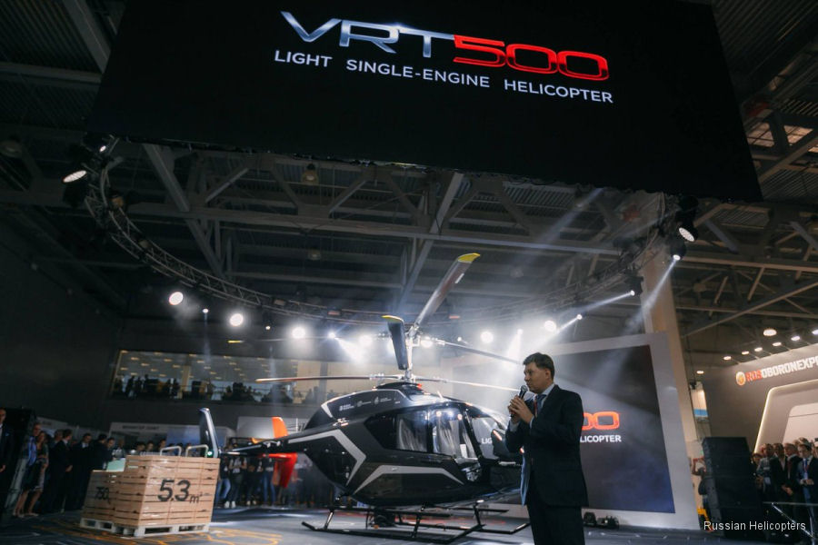 Russian Helicopters Unveiled VRT500