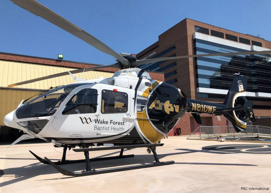 Three Upgraded EC135 for North Carolina’ AirCare