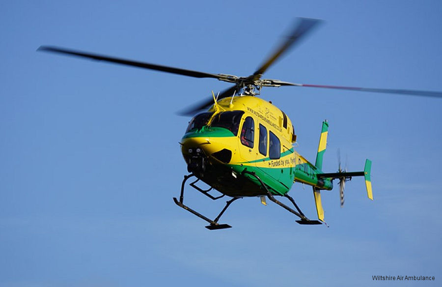Wiltshire Air Ambulance Bell 429 Flying Again