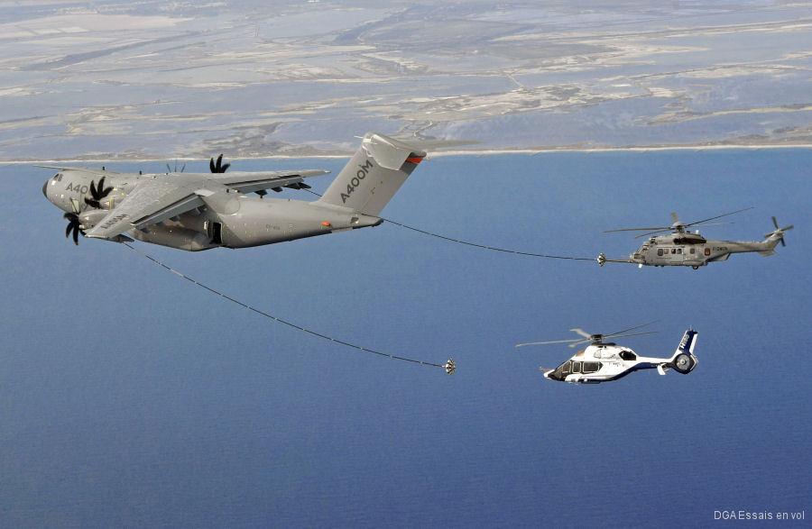 A400M First Contact with H225M and H160