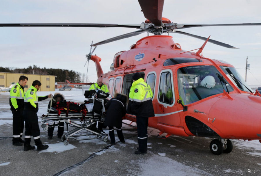 Aero Loader Stretcher System for Ornge AW139