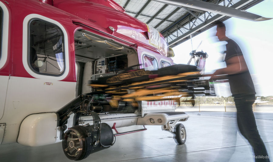 Aero Loader Stretcher System for Ornge AW139