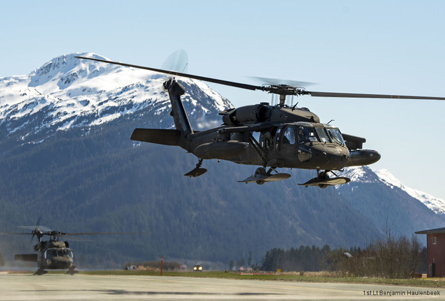 Alaska  Army National Guard Black Hawk Training