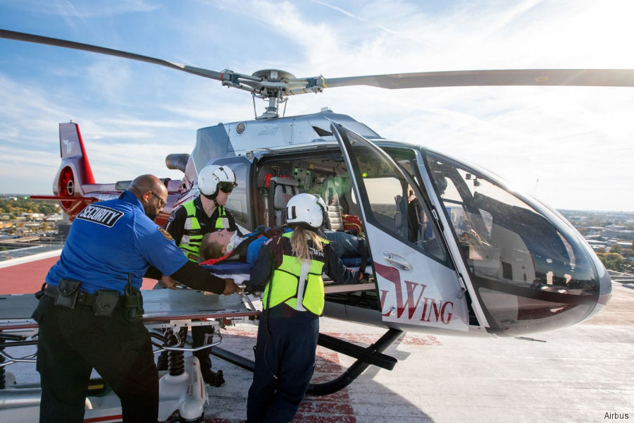 Airbus H130 and H145 at AMTC 2019