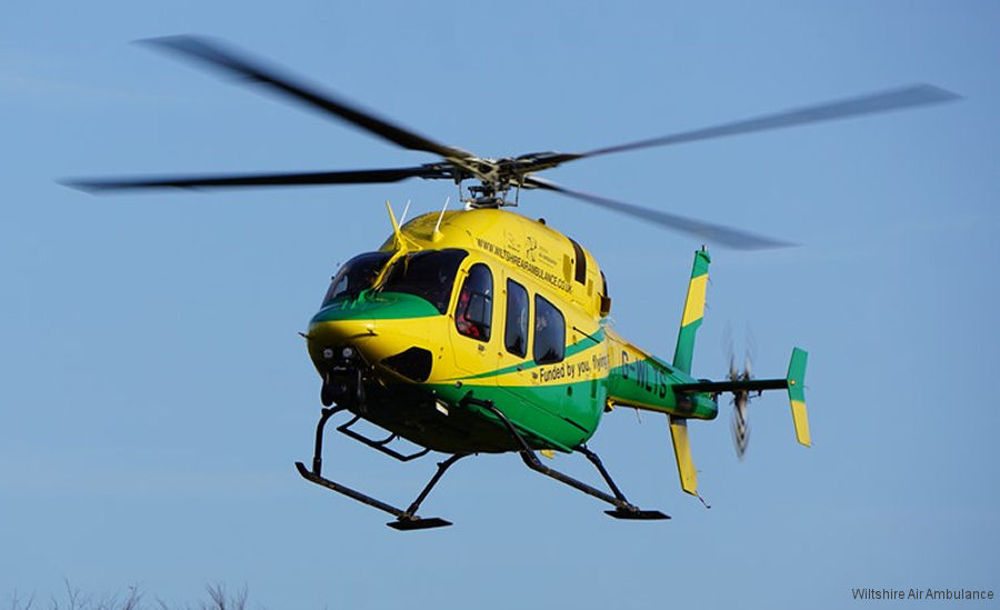 Wiltshire Air Ambulance Resumes Flying Bell 429