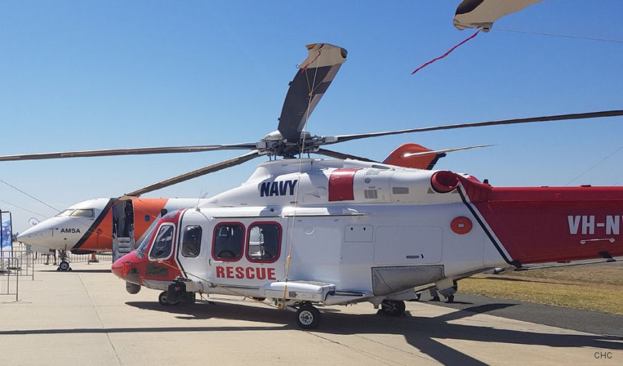 CHC Australia AW139 Ready for Rescue Service