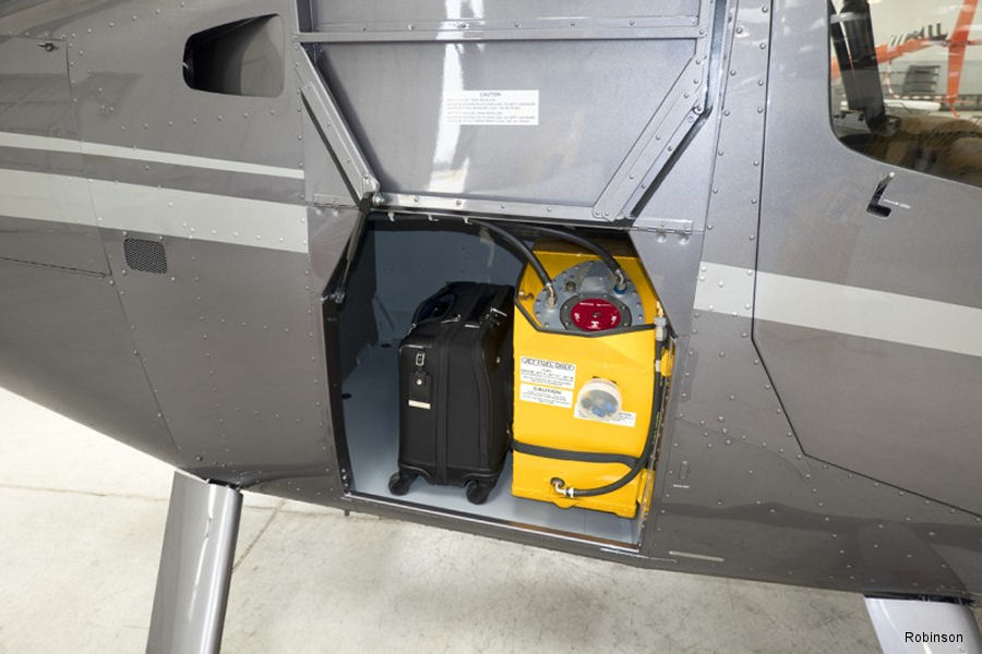 New Slimline Auxiliary Fuel Tank for R66