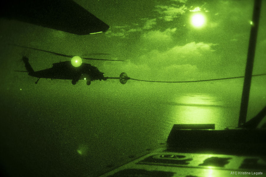 HC-130J Combat King II Refueling Pave Hawk