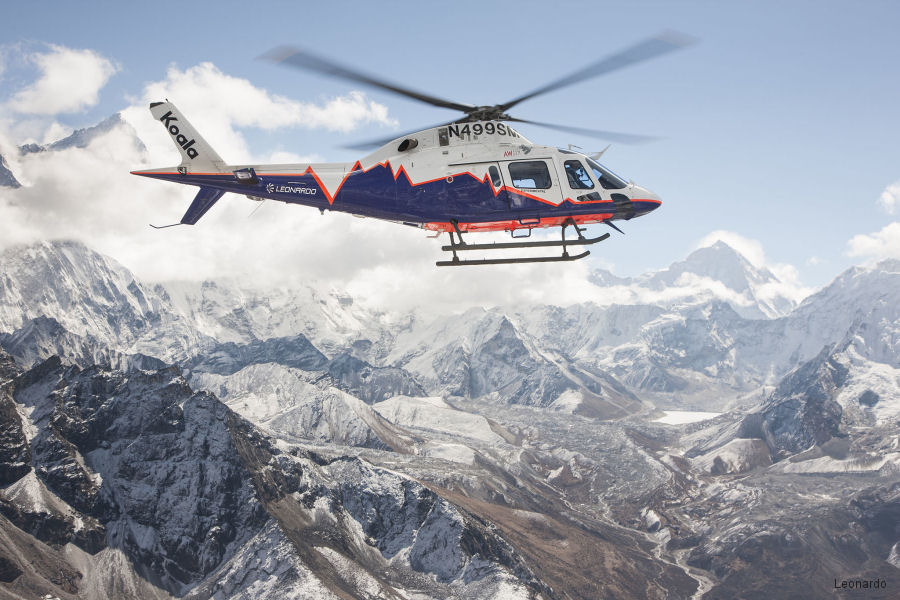 VIP AW119Kx with High Altitude Kit to Chile