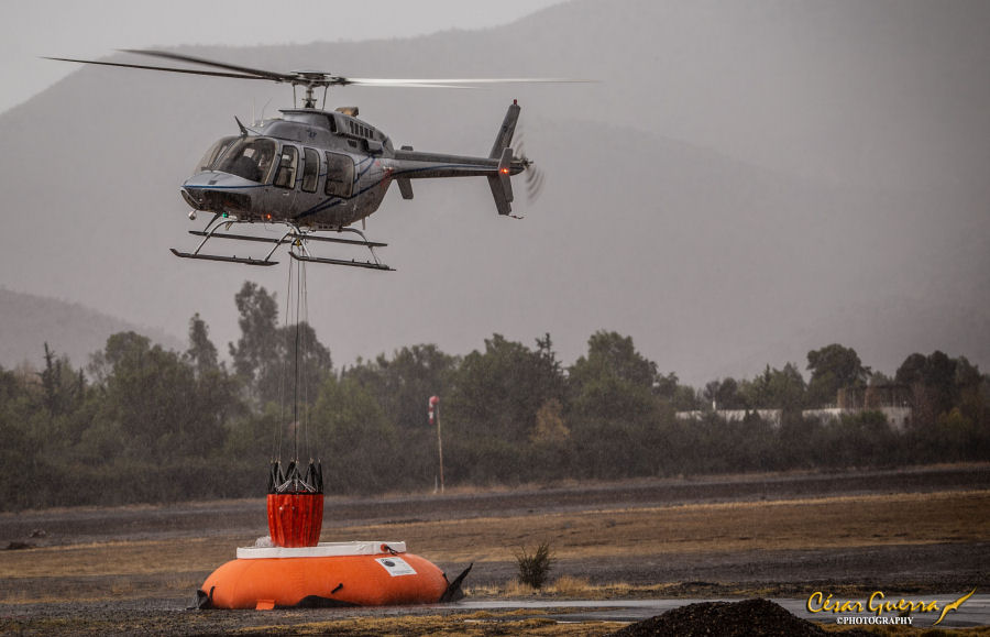 Bambi Max Firefighting System Demo in Chile