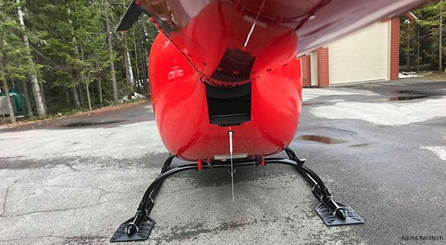 Bell 505 Bear Paw for High Skid Gear