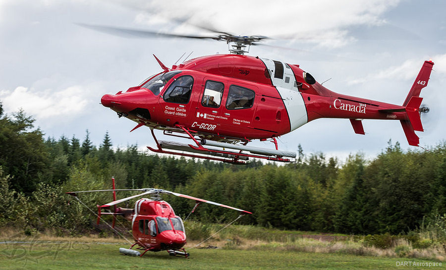DART Wearplates for Canadian Coast Guard Bell 429