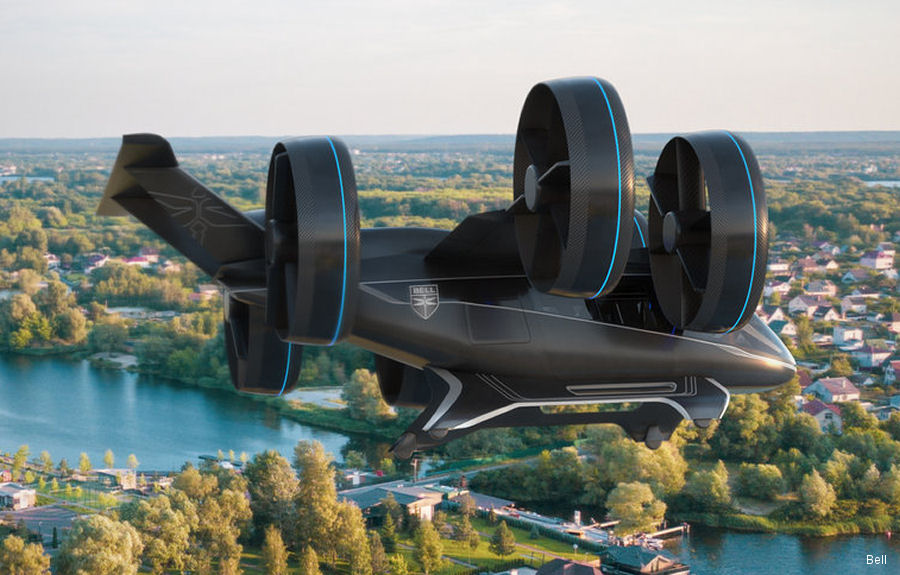 Bell Nexus, The Future Air Taxi, Unveiled at CES 2019