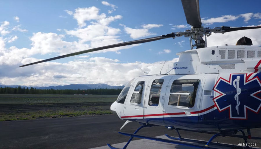 Mercy Air Bell 407 First Year at Big Bear City