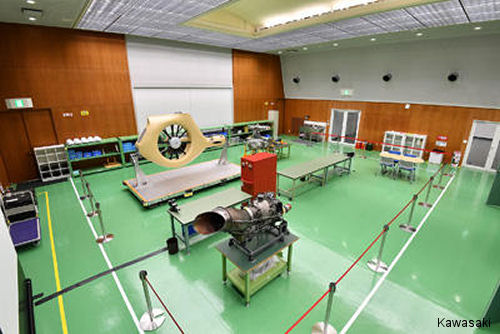 New Training Center for Kawasaki Bk117/H145 at Gifu