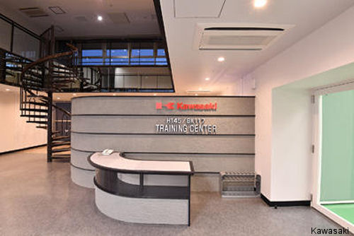 New Training Center for Kawasaki Bk117/H145 at Gifu