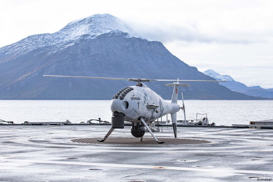 Camcopter Drone Tested by Norwegian Coast Guard