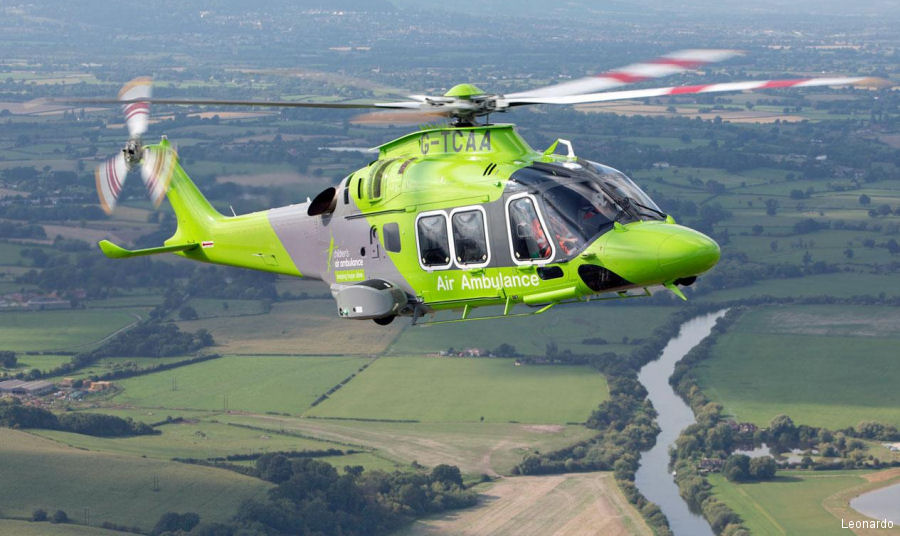 UK Children’s Air Ambulance AW169 Helicopters