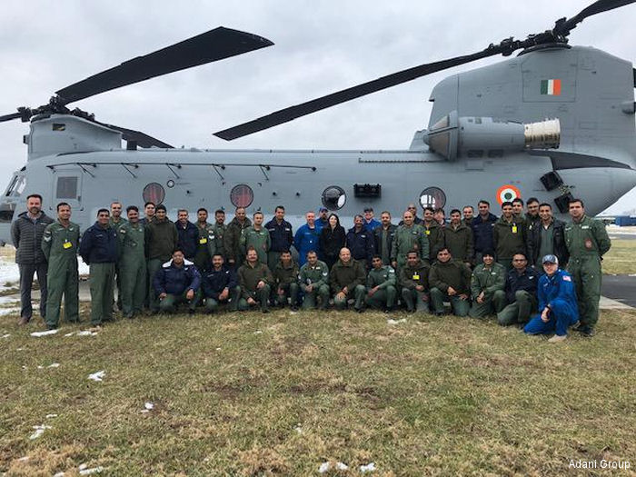 First CH-47F Chinooks Arrived to India