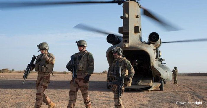 RAF Chinooks Extends Deployment in Mali