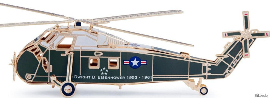 White House Christmas Ornament Helicopter