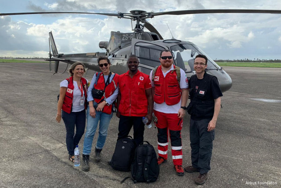 Cyclone Idai Relief Flights in Mozambique